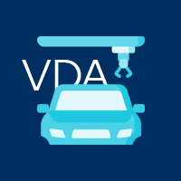 Etykietowanie VDA 5500 RFID podzespołów motoryzacyjnych